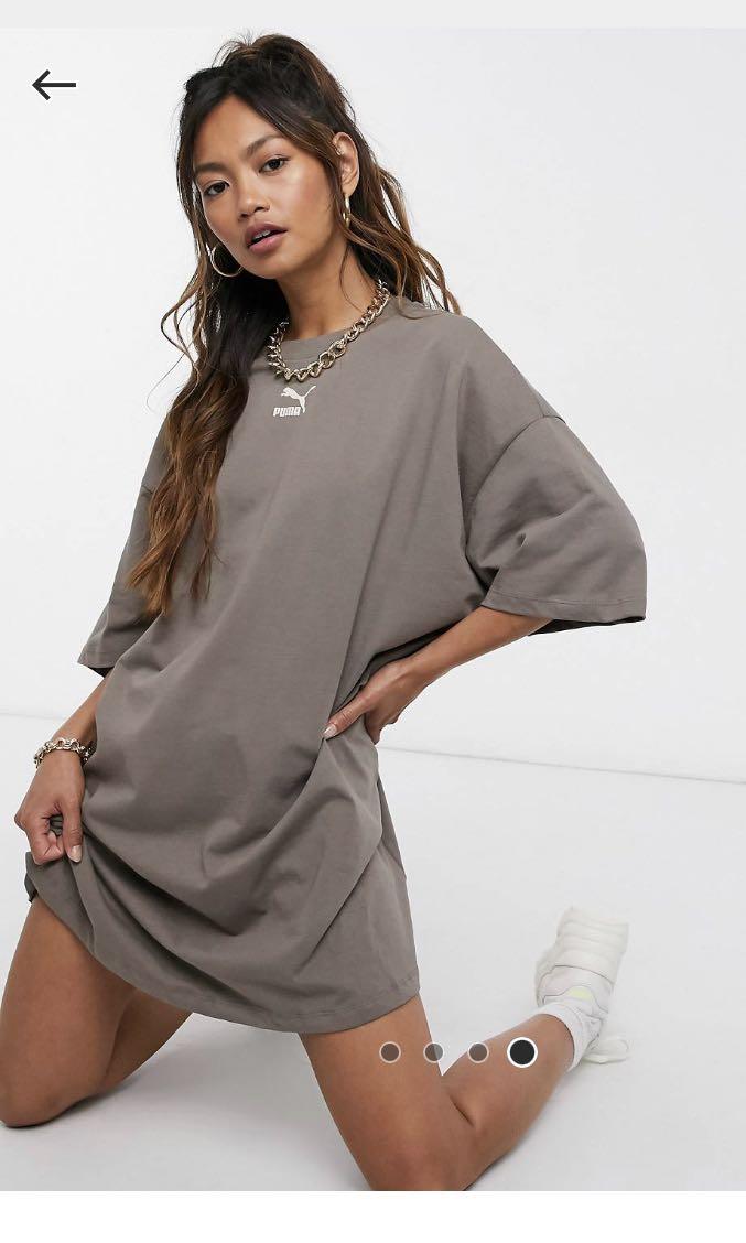 Puma oversized deals t-shirt dress