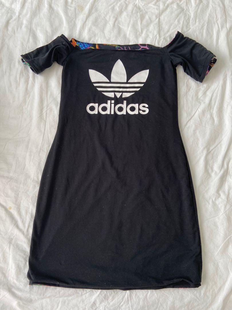 Authentic Adidas off shoulder dress Women s Fashion Muslimah
