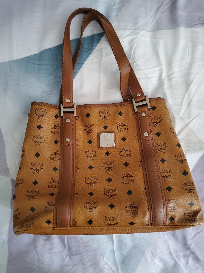 used mcm tote