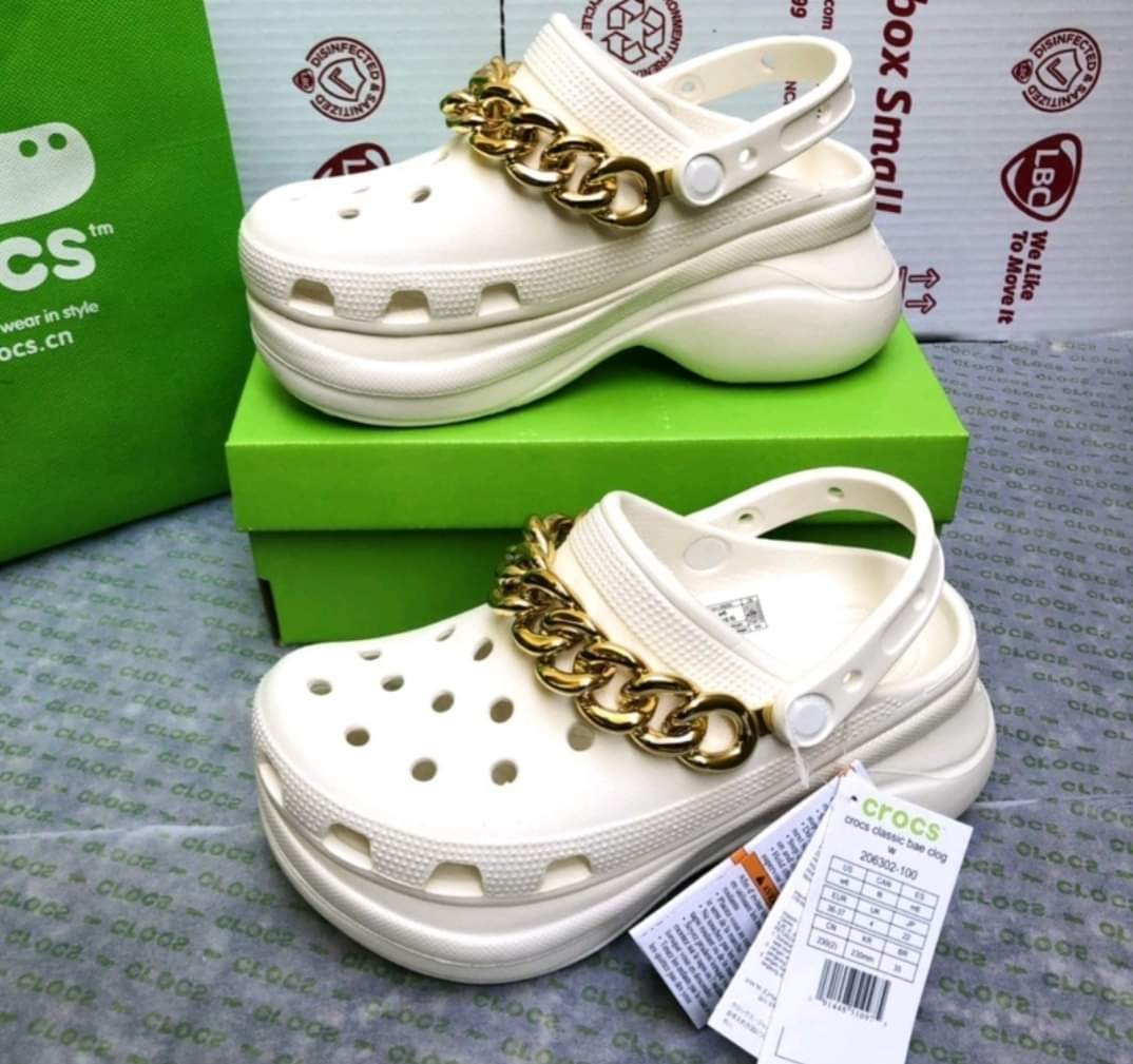 bae clogs with chain