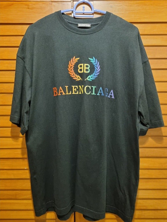 balenciaga rainbow t shirt