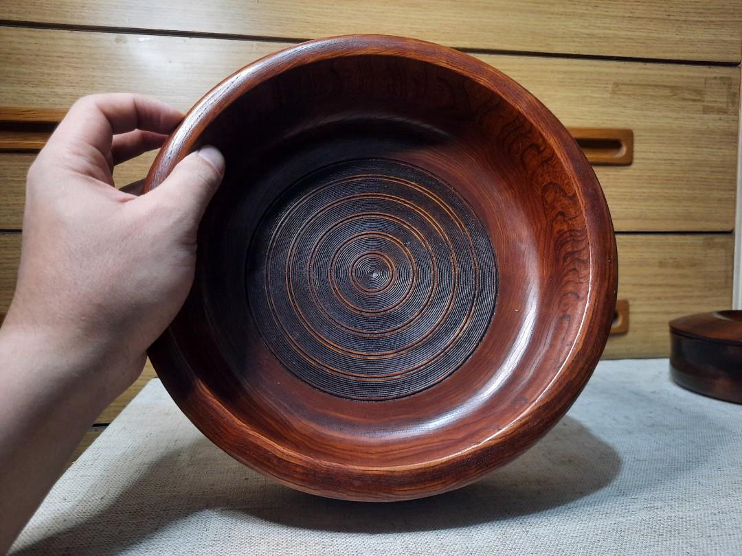 Big wooden bowl, Furniture & Home Living, Kitchenware & Tableware