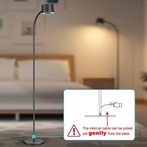 Tomshine LED Floor Lamp Remote Touching Control High Lumens, 50 OFF