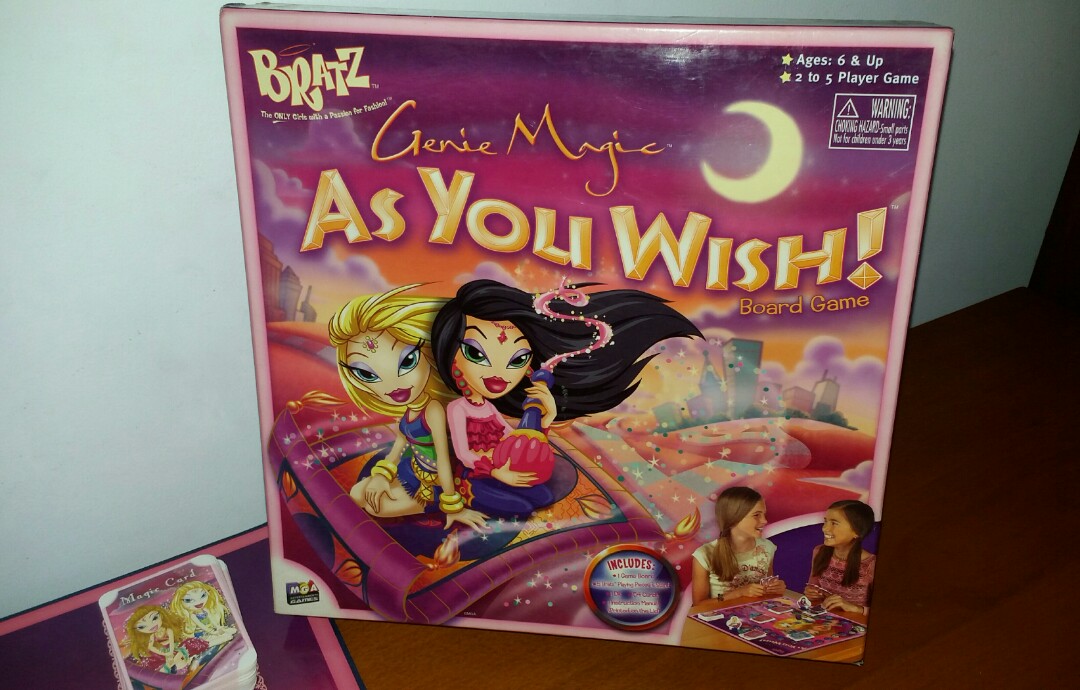 BRATZ Genie Magic: As You Wish, Board Game