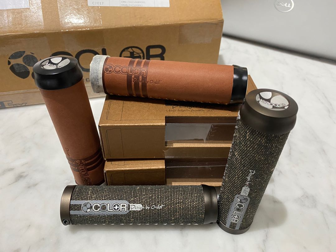 Color Plus Grip Brompton Colorplus Fabric & Leather Grips, Sports Equipment, Bicycles ...