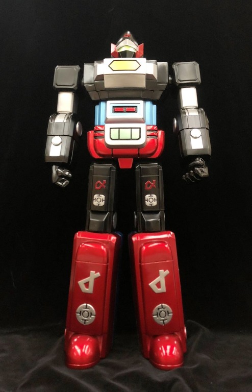 BU toys 光速電神 DENJIN DIMENSION 大膠公仔全新 60cm, 興趣及遊戲, 玩具 & 遊戲類 - Carousell