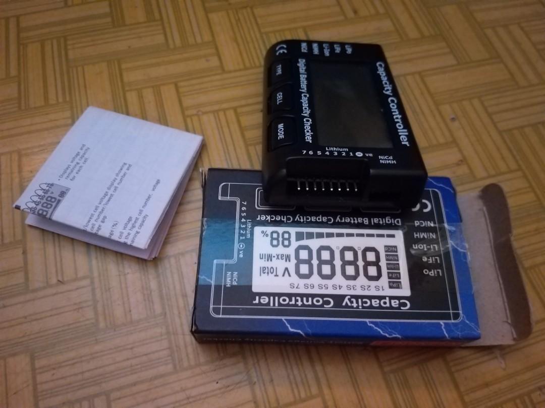 Capacity controller (Category: Toys & Games) located in Victoria. Submitted by minn5613 (Listing ID 1097738531, Image 1). Description: capacity battery controller utk d jual.boleh guna utk cek nilai voltage lipo,li-ion,ni mh/ni cd battery.. use item tapi still ok cod atau postge pom ble.+rm5.