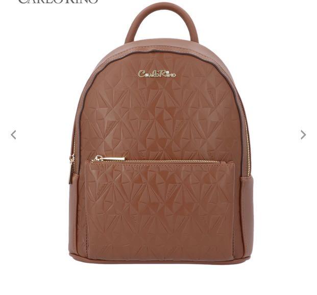 Carlo Rino Backpack Women s Fashion Bags Wallets Purses