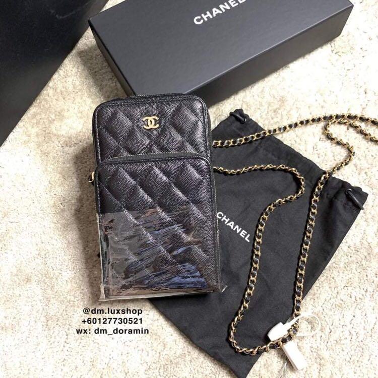 Chanel pink sling bag, Luxury, Bags & Wallets on Carousell