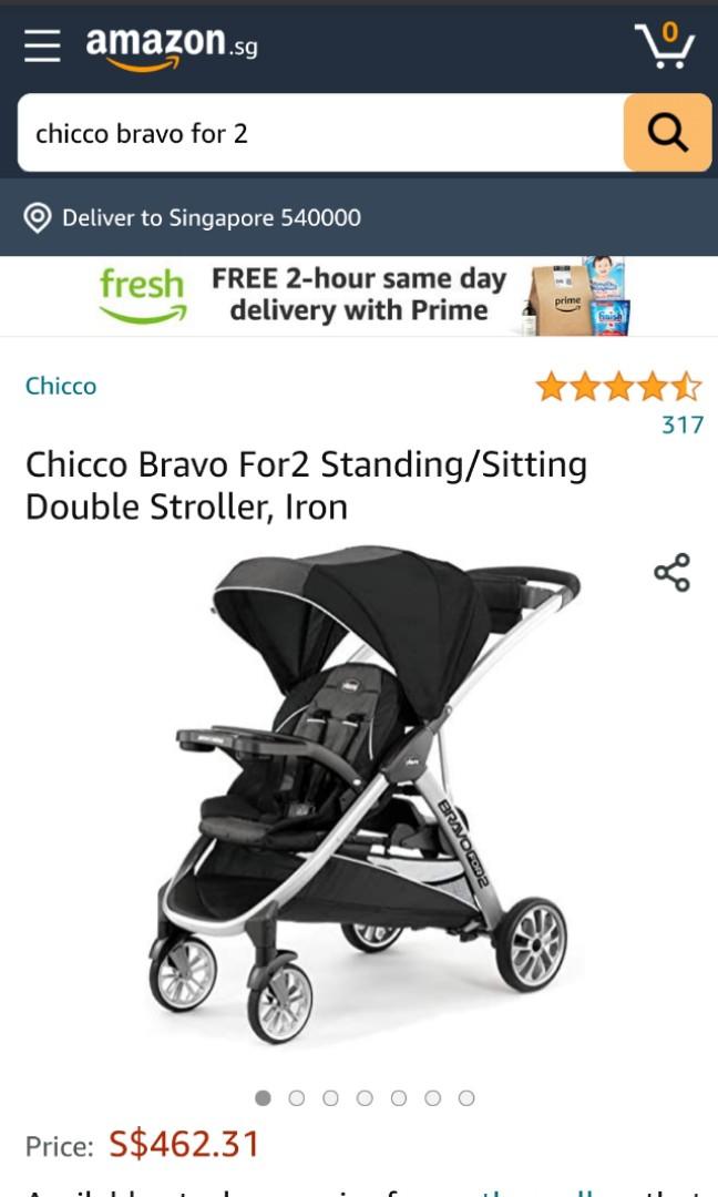 Chicco bravo 2 Babies Kids Going Out Strollers on Carousell