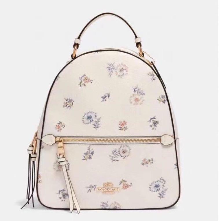 Coach Jordyn Backpack With Floral, Women's Fashion, Bags & Wallets