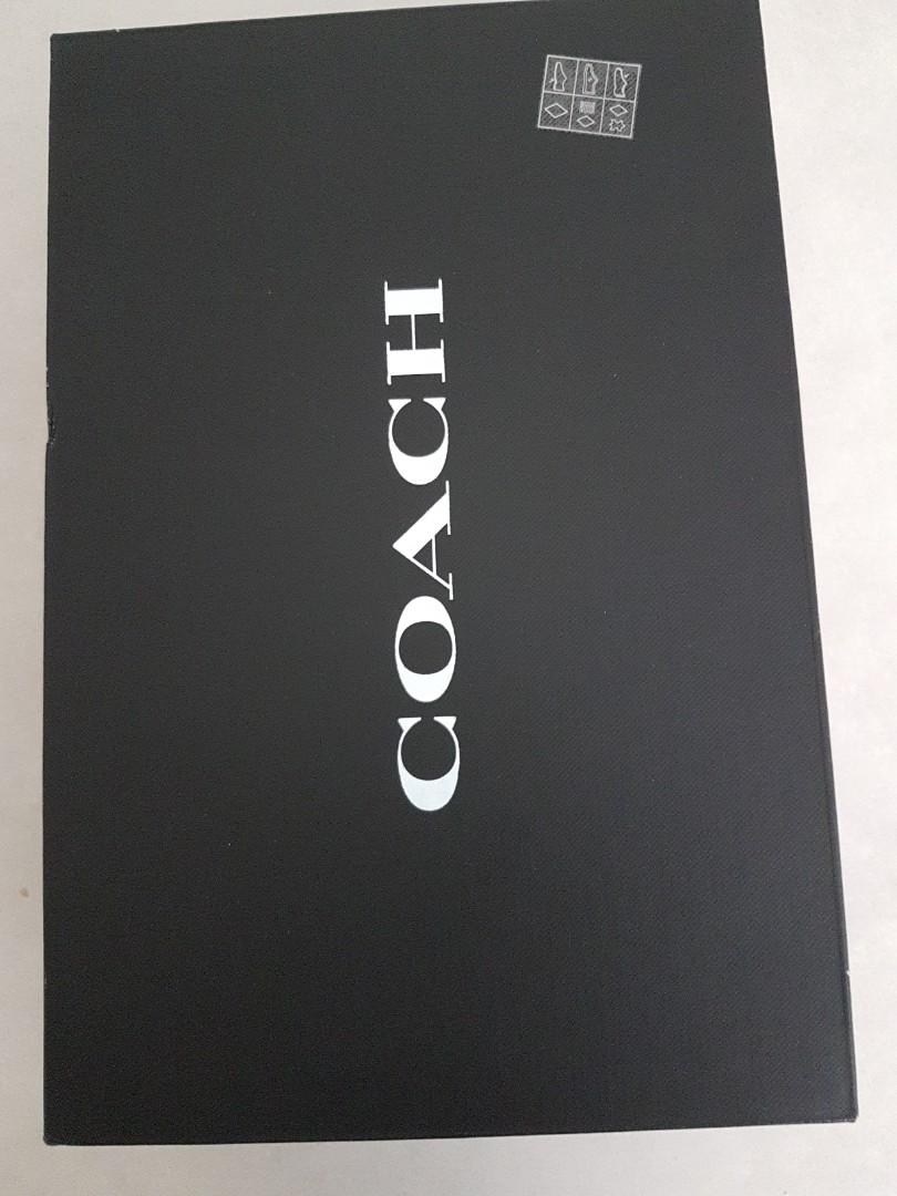 Coach Shoe Box Everything Else on Carousell