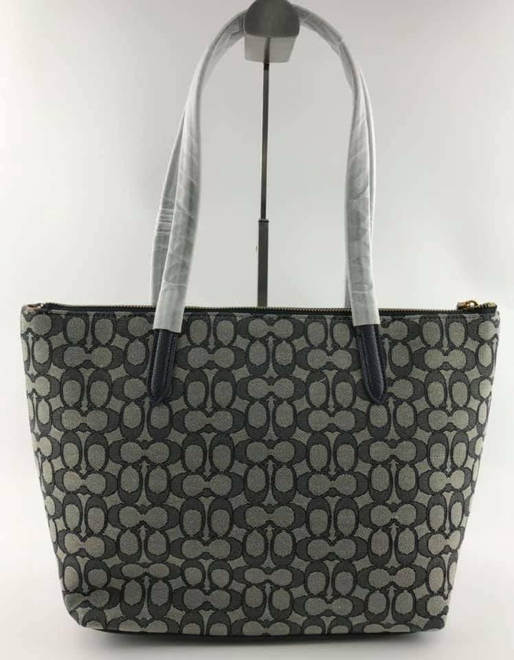 Coach taylor tote sale top