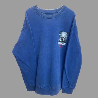 Crewneck sweater oversize tangan balon lucu murah