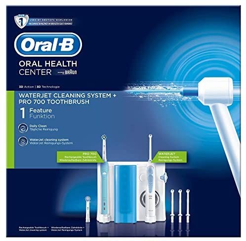 hoed vlot span Delivery possible - Oral-B Oral Care Centre PRO 700 Electric Toothbrush +  Waterjet Oral Irrigator, Beauty & Personal Care, Oral Care on Carousell