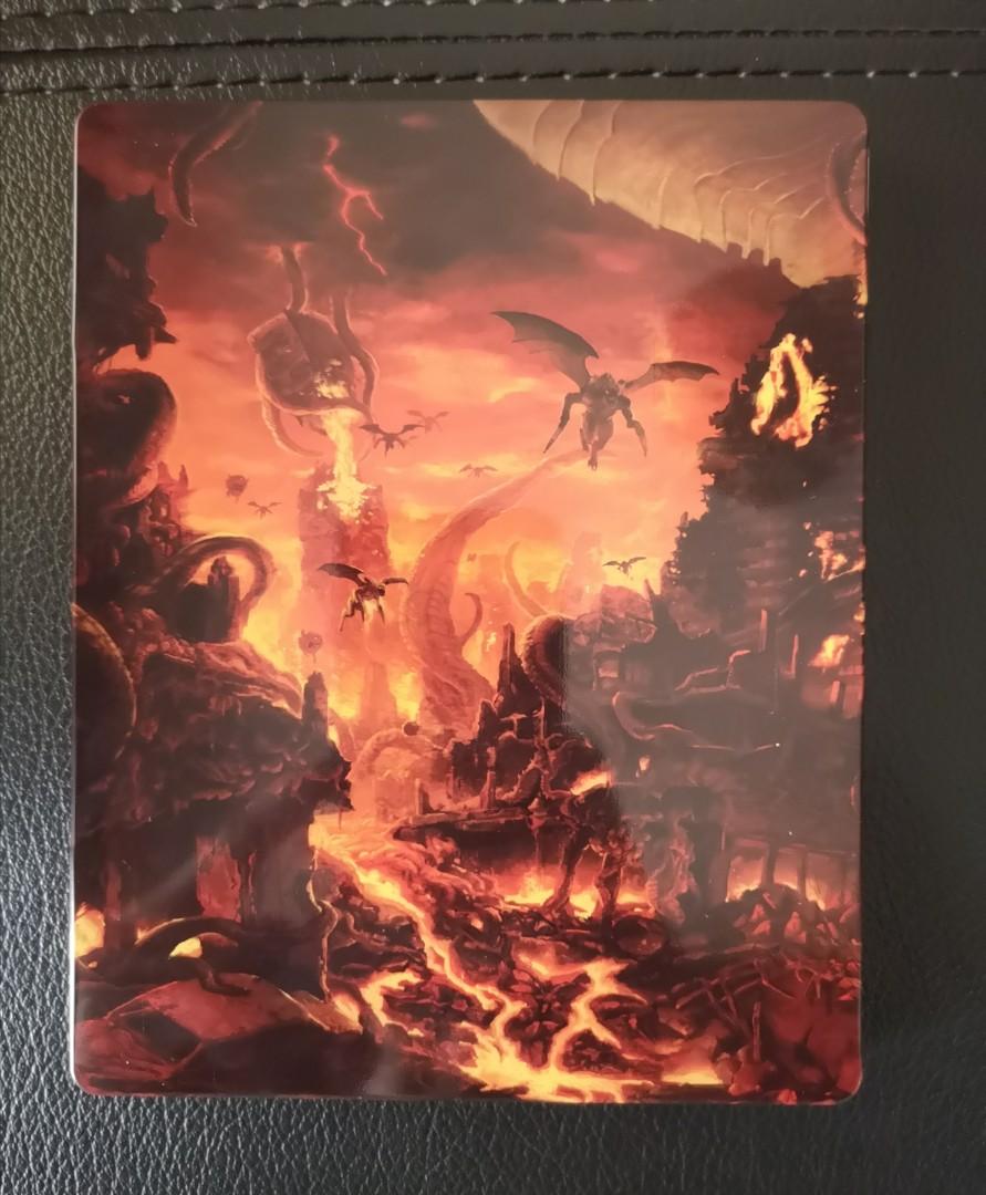 Doom Eternal Steelbook (Custom), Video Gaming, Video Games, PlayStation ...