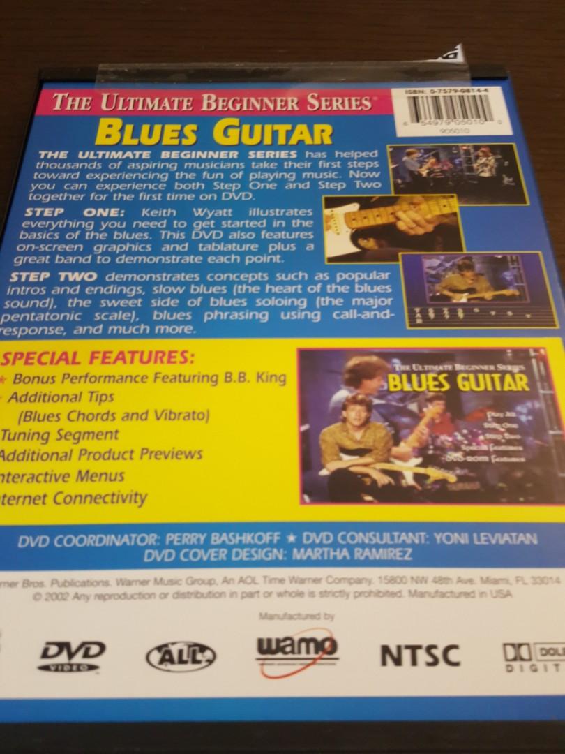 DVD: The Ultimate Beginner Series Blue Guitar with Keith Wyatt