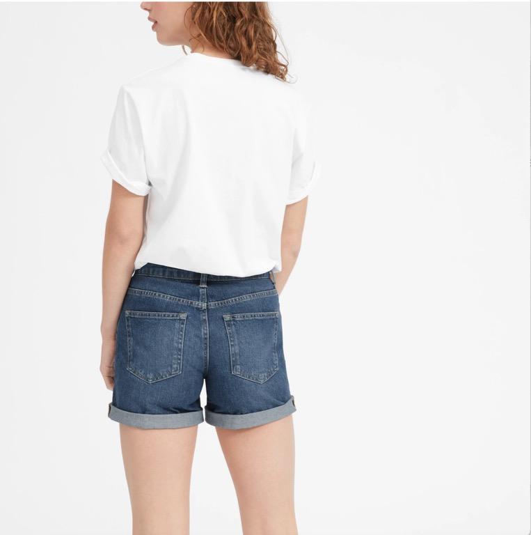 Everlane jean shorts deals