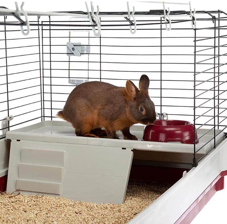 Ferplast USA Krolik ExtraLarge Rabbit Cage w/Wire Extenstion Rabbit