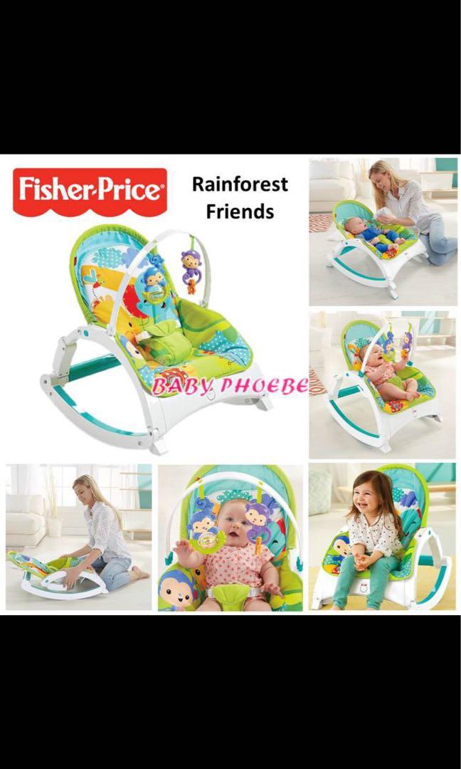 Fisher price Rainforest Rocker, Babies & Kids, Infant Playtime on Carousell