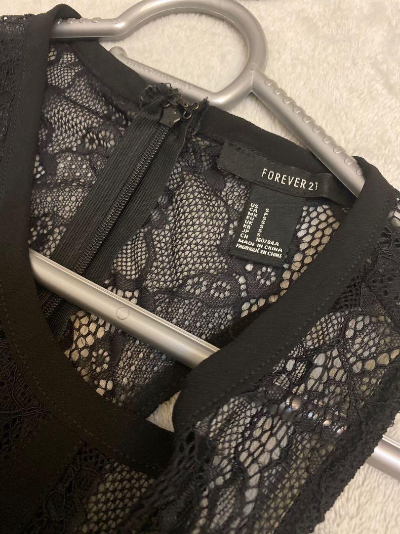 Forever21 black Lace razor back Mini dress, Women's Fashion, Dresses & Sets, Dresses on Carousell Forever21 black Lace razor back Mini dress, Women's Fashion, Dresses & Sets, Dresses on Carousell