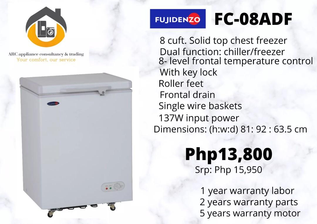 Fujidenzo Chestfreezer Tv Home Appliances Other Home Appliances On Carousell Fujidenzo Chestfreezer Tv Home Appliances Other Home Appliances On Carousell