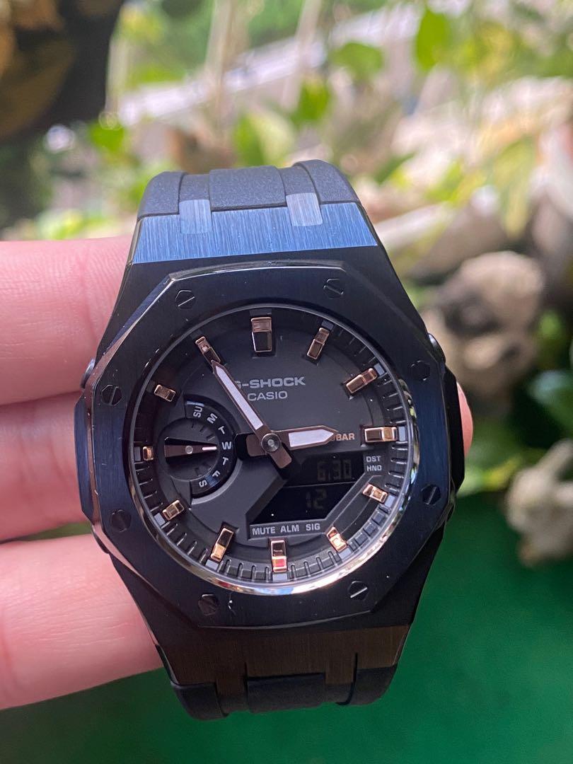 Casio blackout cheap watch