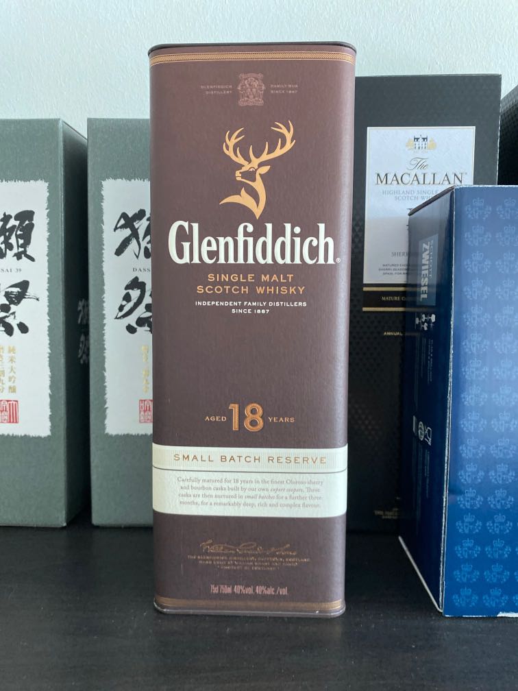 Glenfiddich 18 (box & empty bottle only), Food & Drinks, Other Food