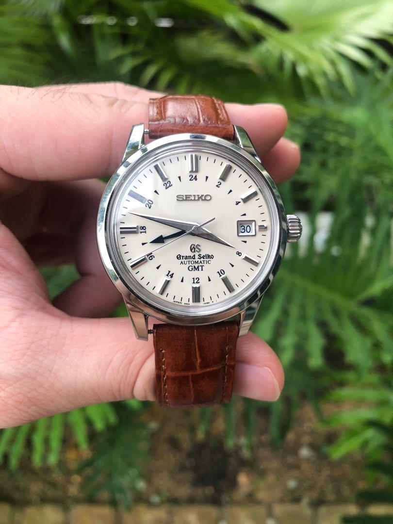 Grand Seiko SBGM003 GMT (predecessor of SBGM021, SBGM221), Luxury, Watches  on Carousell