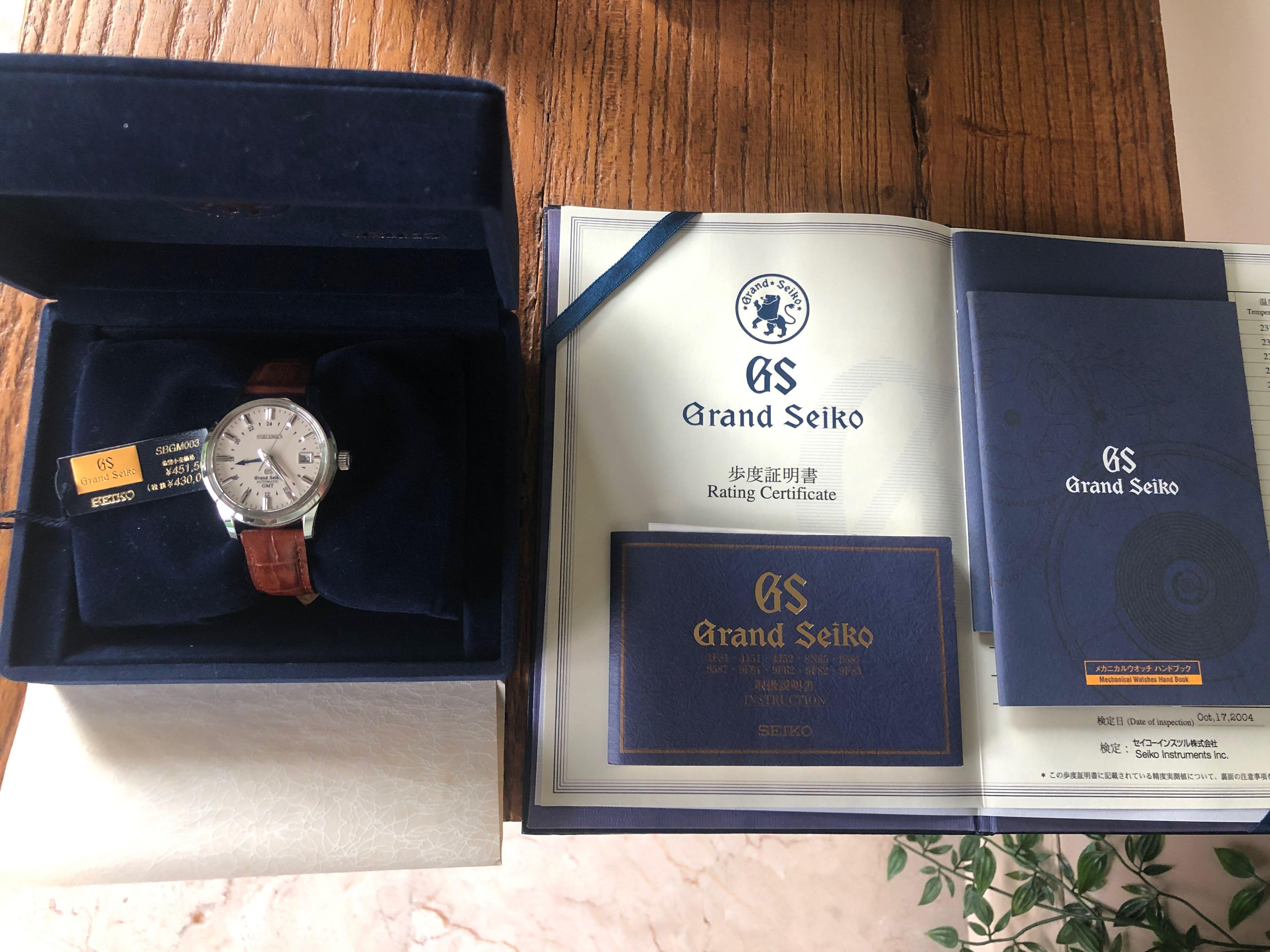 Seiko sbgm003 discount