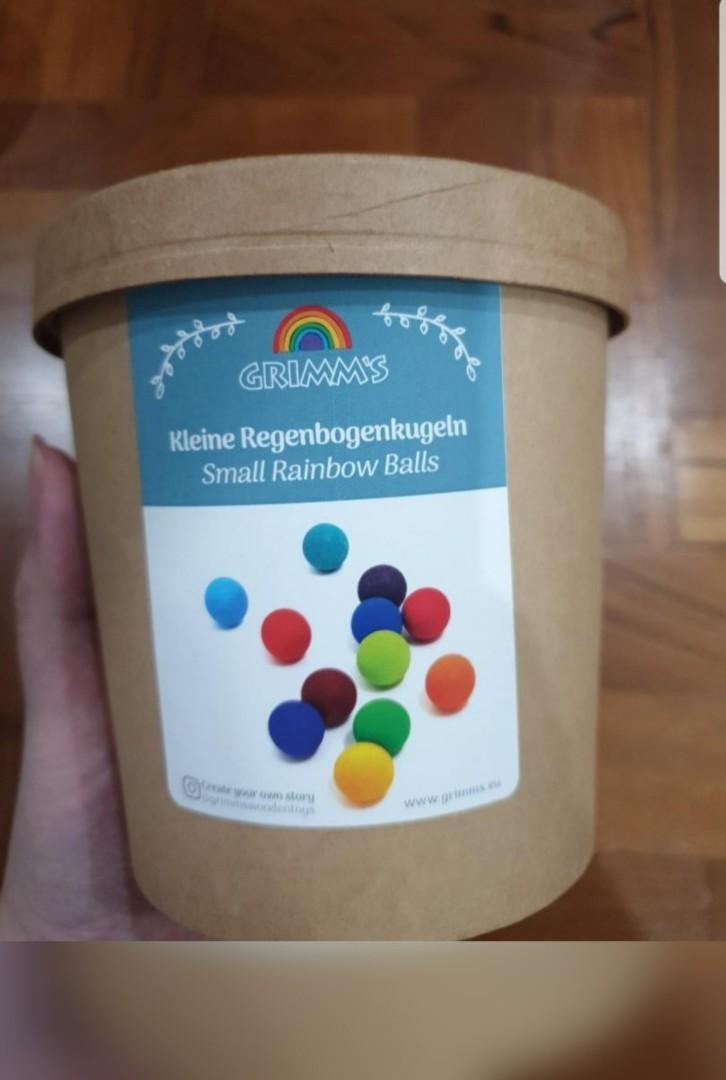 Grimms small best sale rainbow balls