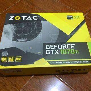 GTX Zotac 1070ti 8gb