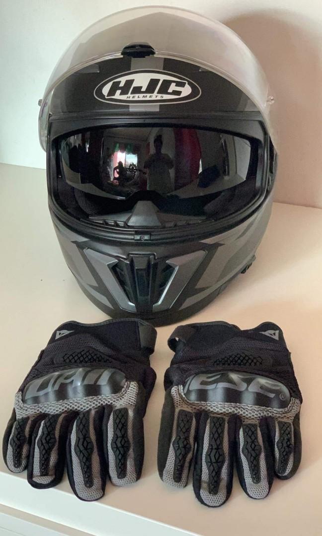 Hjc gloves sales