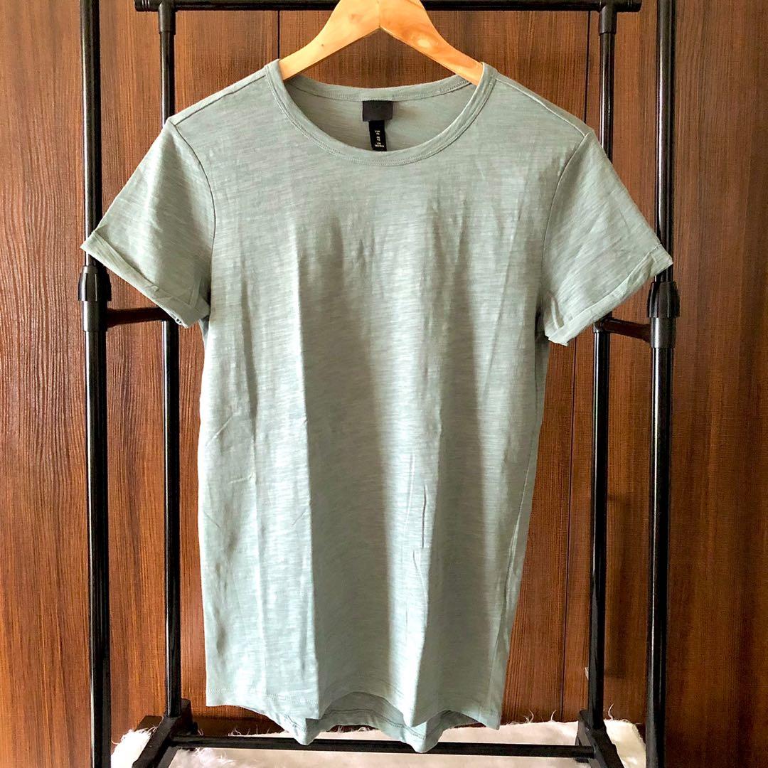 h&m basic tee mens