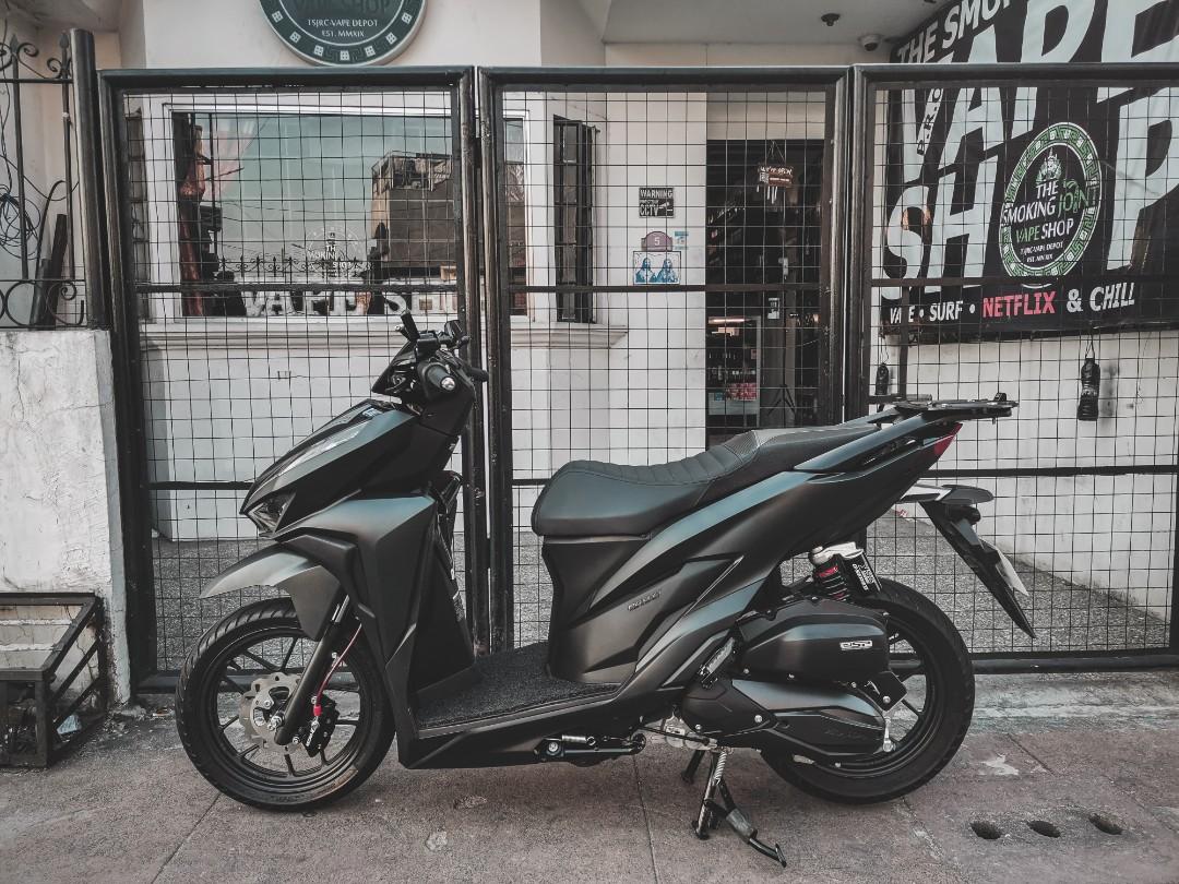 Honda Click 125i 2020 version matte black Motorbikes Motorbikes for Sale on Carousell