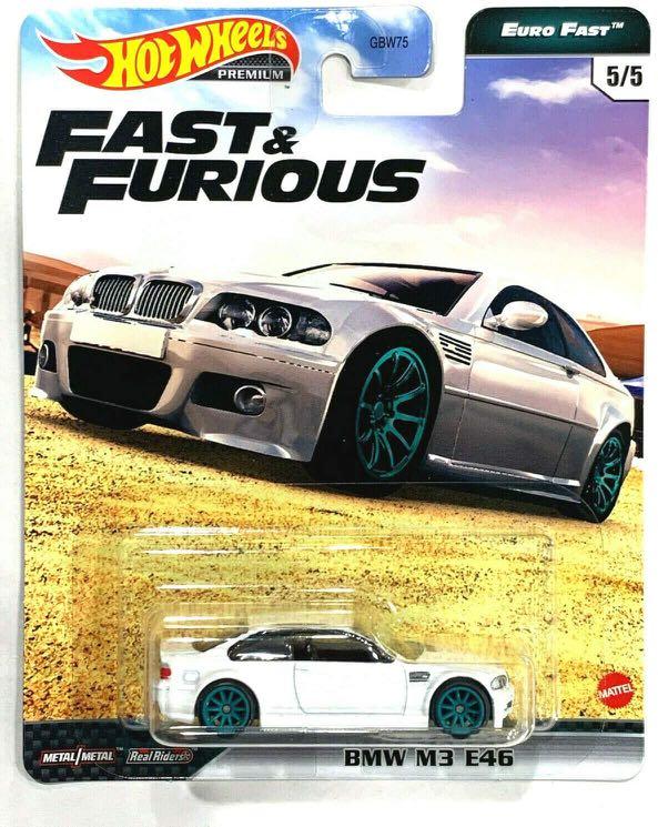 🔥🇺🇸美版🔥Hot Wheels Hotwheels Premium Fast & Furious BMW M3 E46