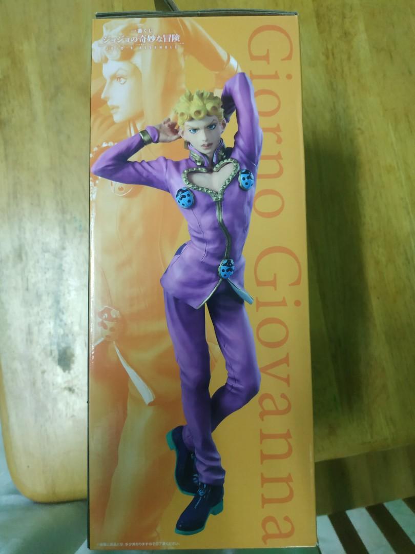 Ichiban Kuji JOJO's Bizarre Adventure Golden Wind A Giorno Giovanna Figure USED 