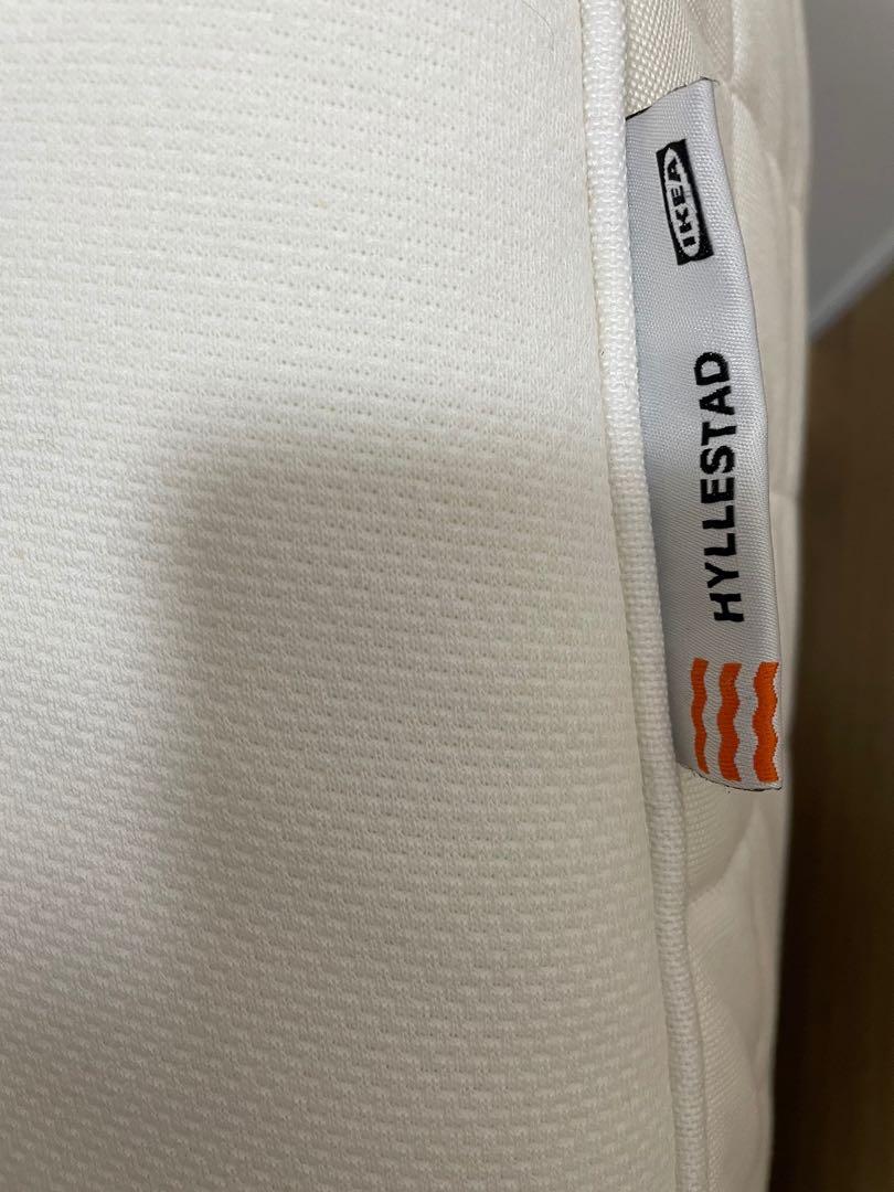 IKEA Hyllestad Mattress 90x200cm, Furniture & Home Living, Furniture ...