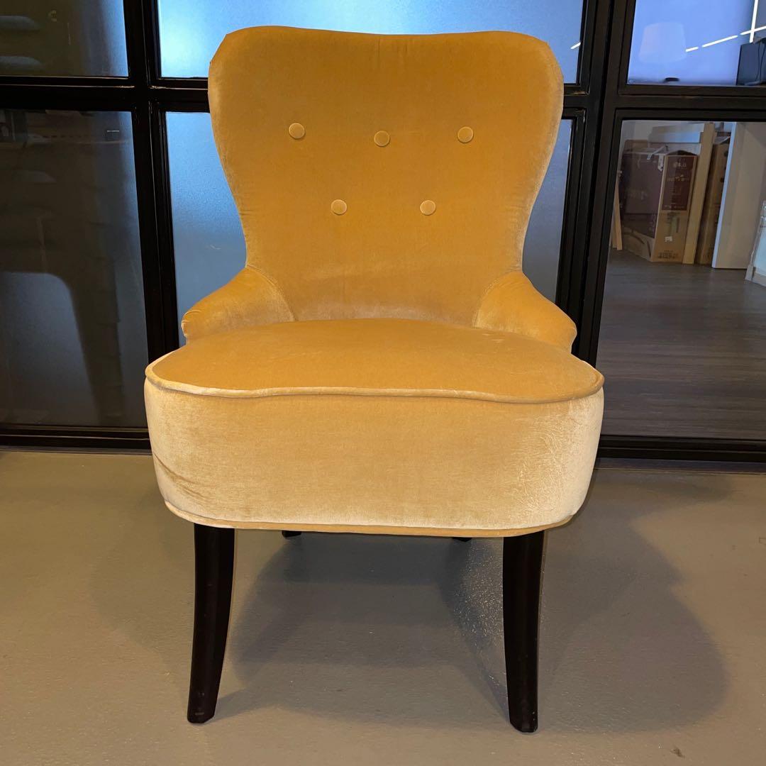 IKEA REMSTA Yellow ArmChair, Furniture Home Living, Furniture