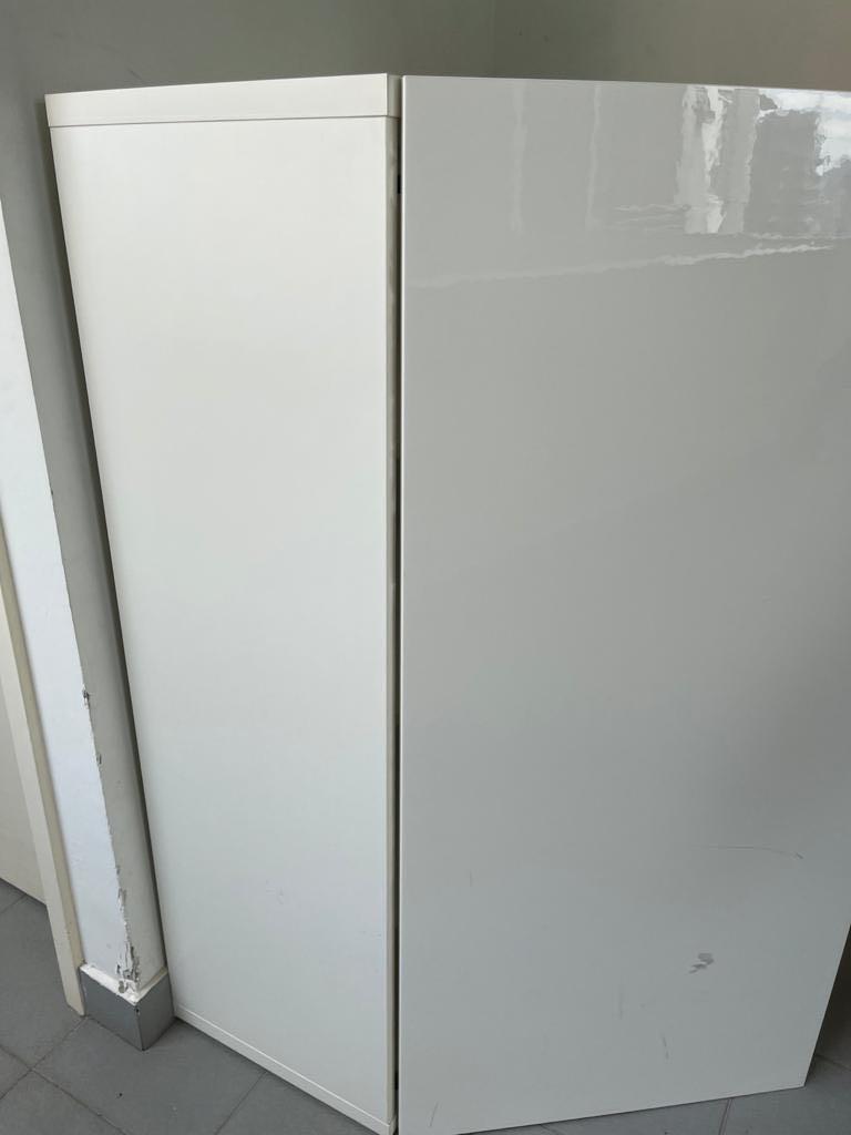IKEA white gloss Besta bookcase, Furniture & Home Living, Furniture