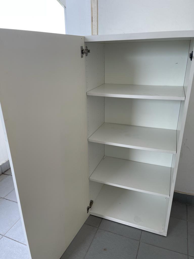 IKEA white gloss Besta bookcase, Furniture & Home Living, Furniture