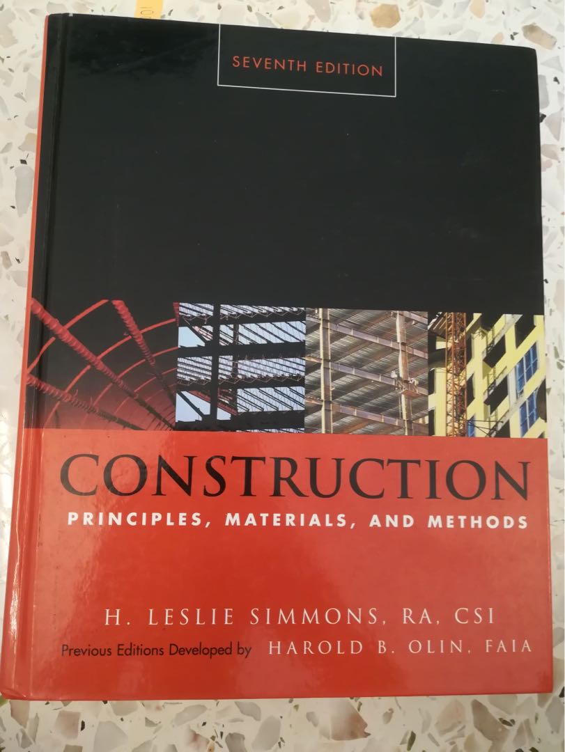 ILuvPosLaju Construction Principles, Materials, and Methods (7th Ed
