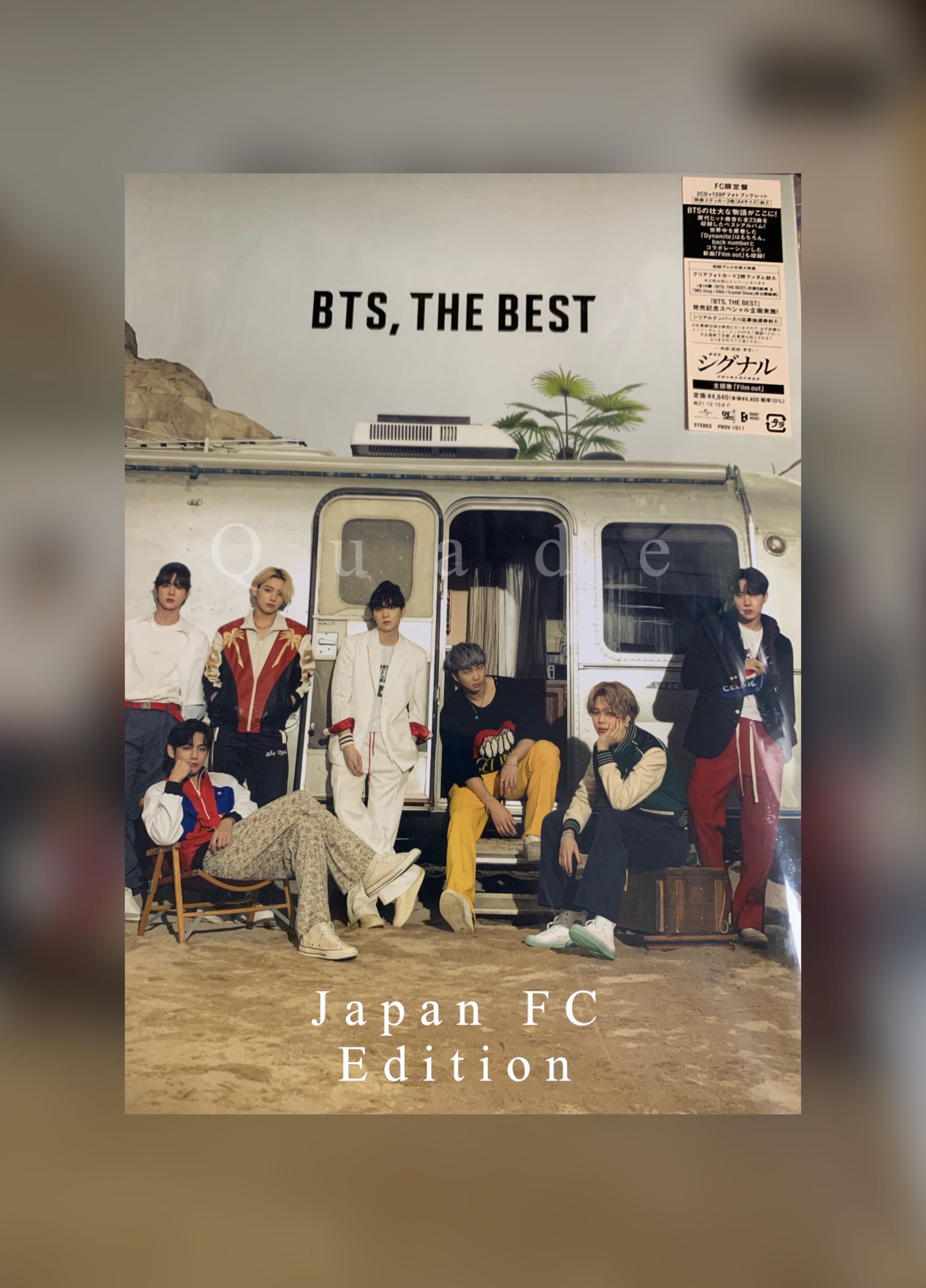 INSTOCK) BTS THE BEST (BTS JAPAN OFFICIAL FANCLUB LIMITED EDITION 