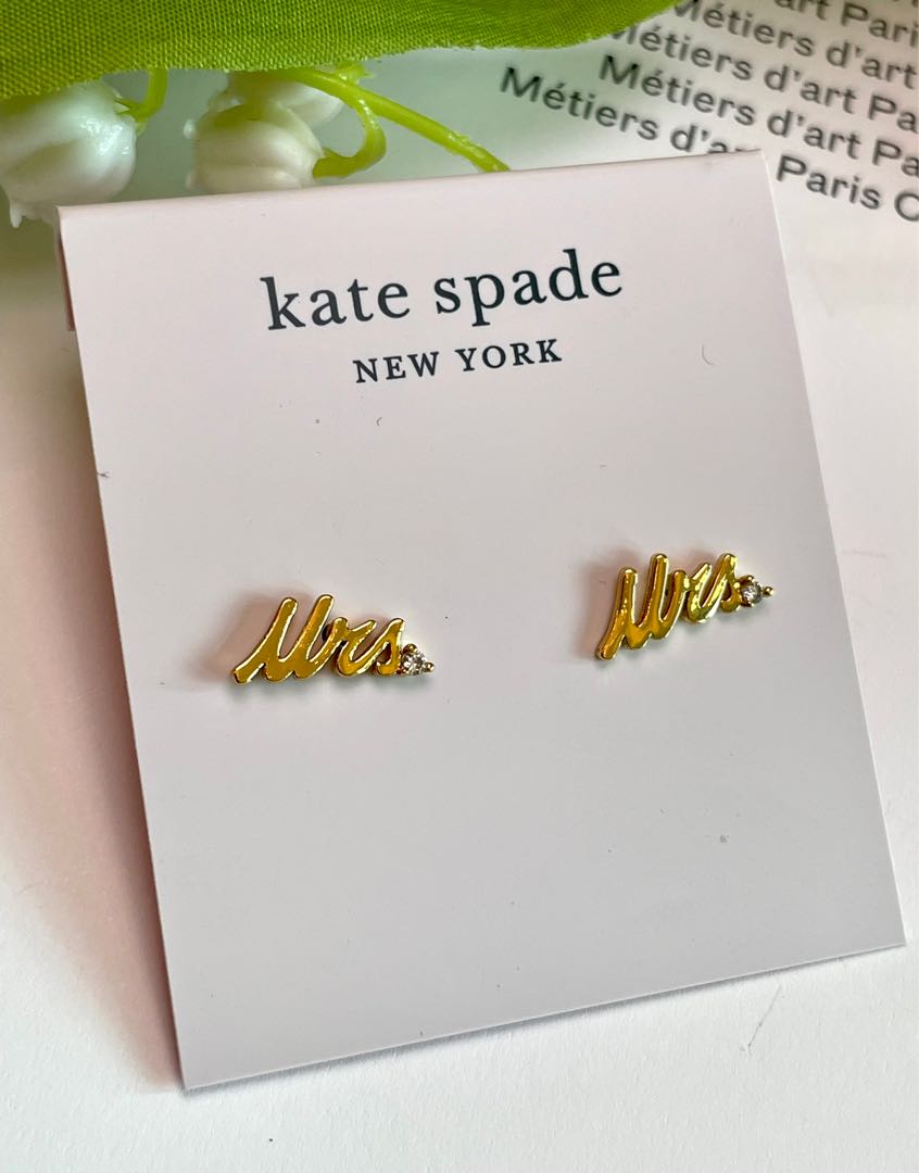 Kate Spade Mrs Earrings 2024 www.epicamlv