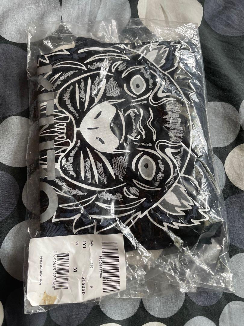 Kenzo tiger tee silver M SIZE