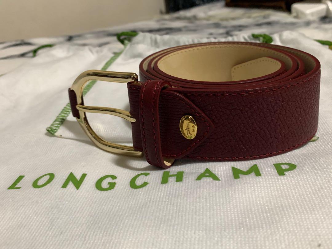 Longchamp mens belt 2025