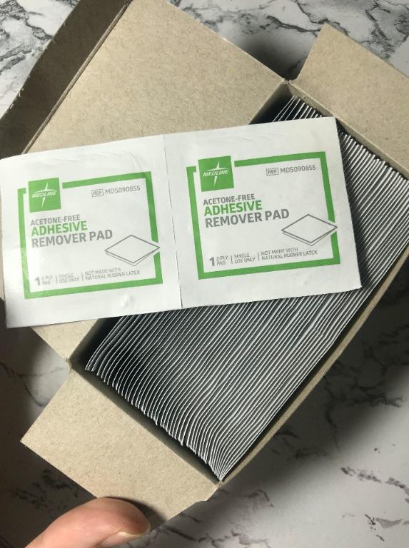 Medline Adhesive Remover Pads, Health & Nutrition, Medical Supplies