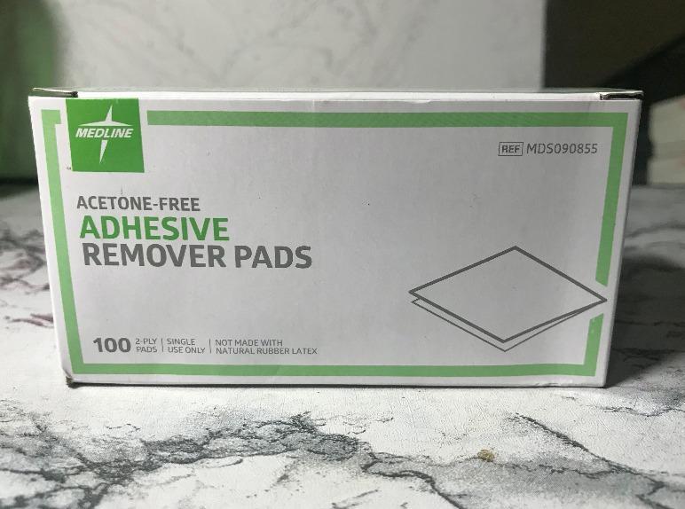 Medline Adhesive Remover Pads, Health & Nutrition, Medical Supplies