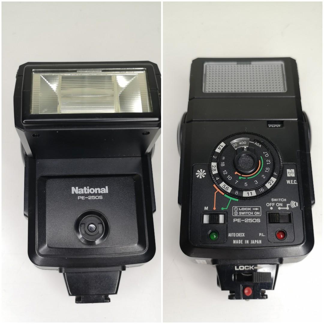 National Vintage Camera Flash (Category: Cameras) located in Talisay. Submitted by kim_rey (Listing ID 1097580872, Image 3). Description: Selling each at 1,000 Take all for 3,500 📸National 2006 📸National 2006 📸National PE-250S 📸National 2801 All are working and good condition.