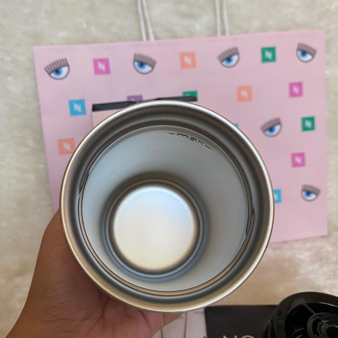 Nespresso X Chiara Ferragni Nomad Travel Mug, TV & Home Appliances